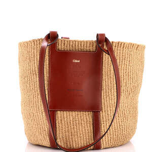 Chloe X Mifuko Basket Tote Raffia With #241577C86B